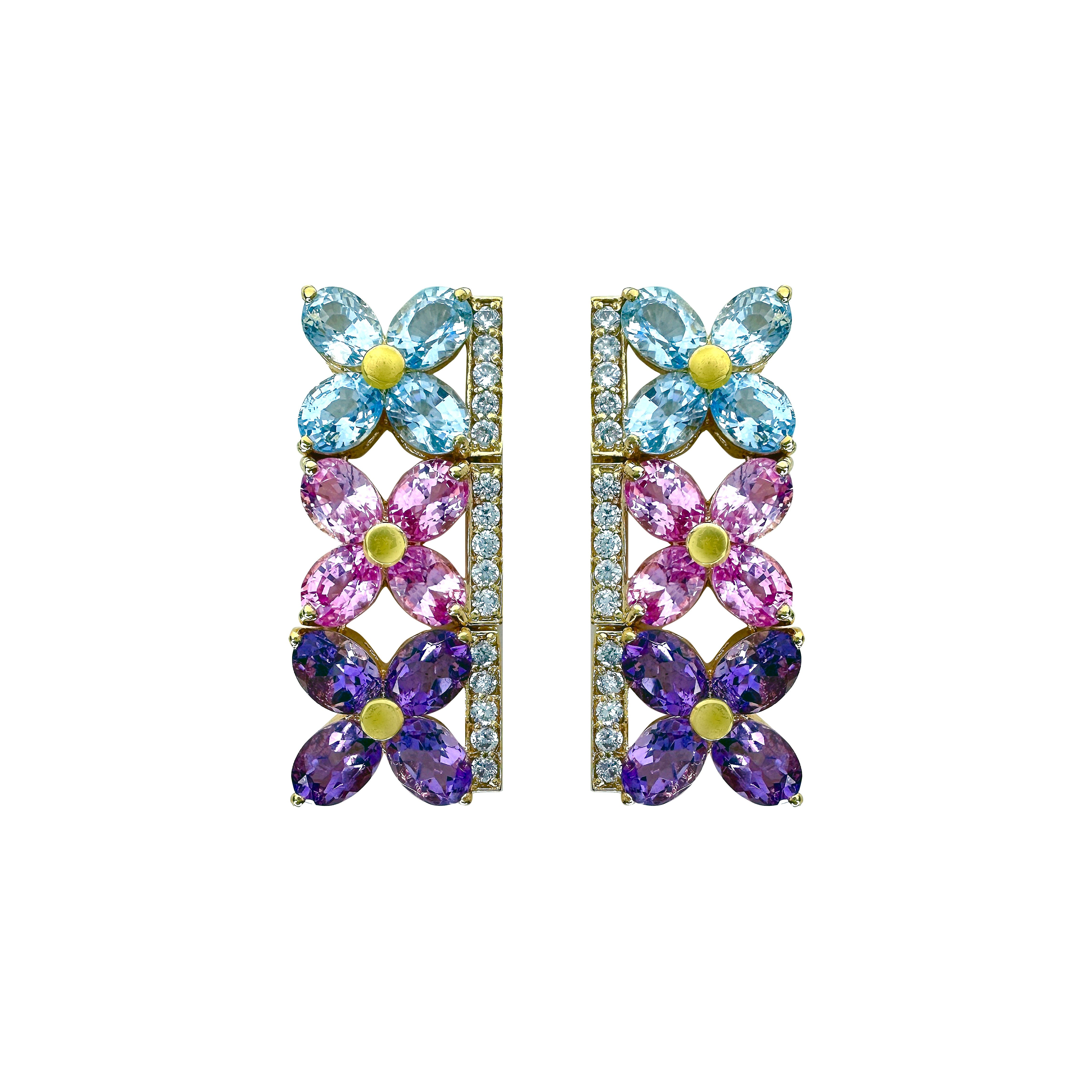 Floral Medley earrings