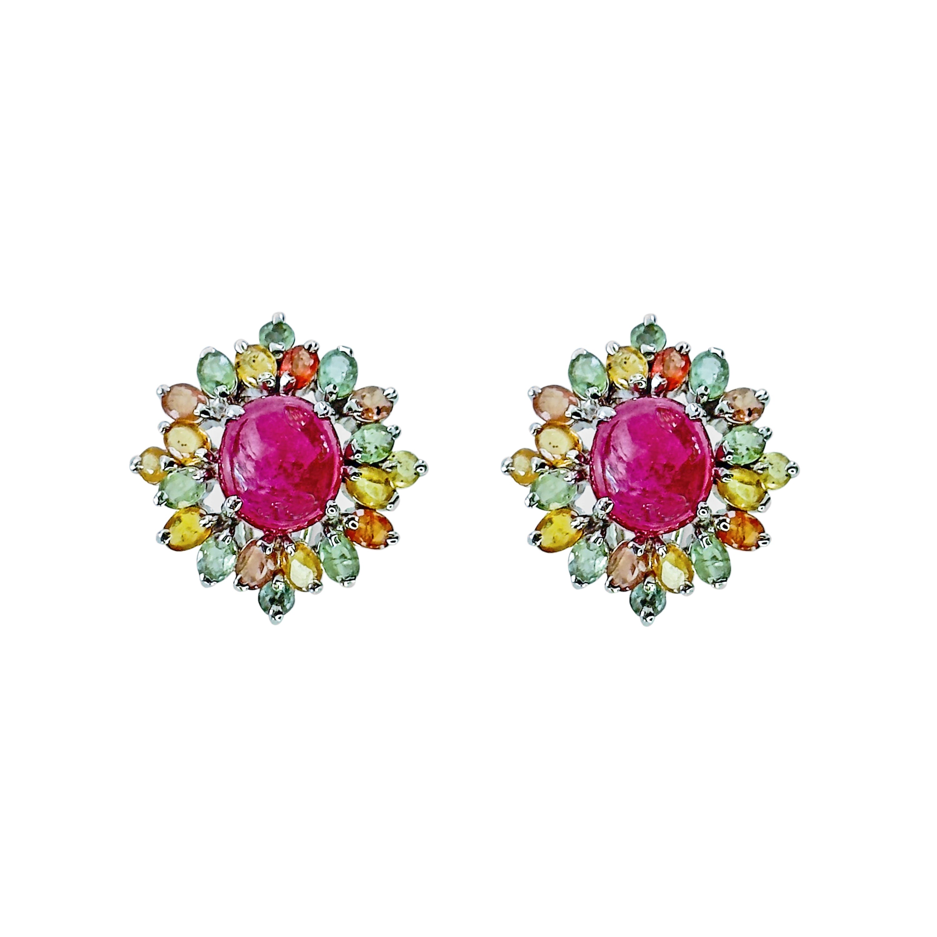 Ruby & Multi Sapphires