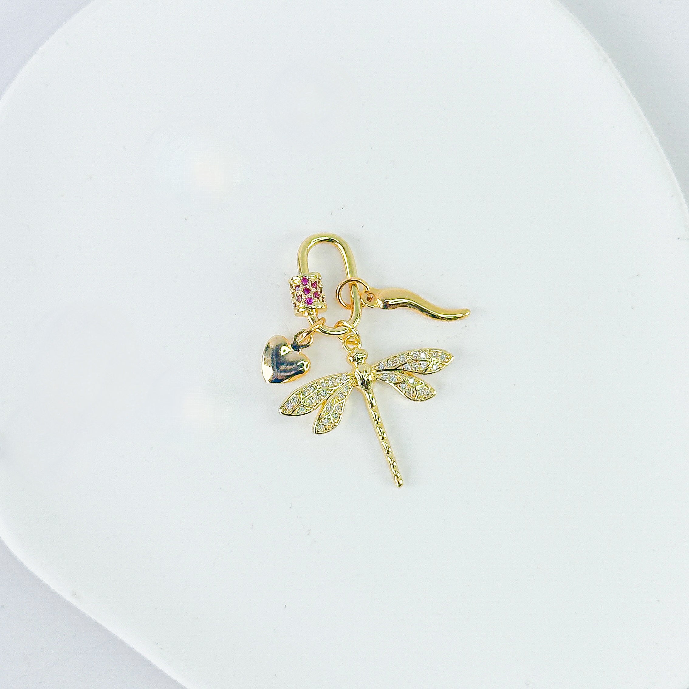Dreamweaver Necklace in Candy Skies, gold plated, handcrafted gemstone necklace Singapore