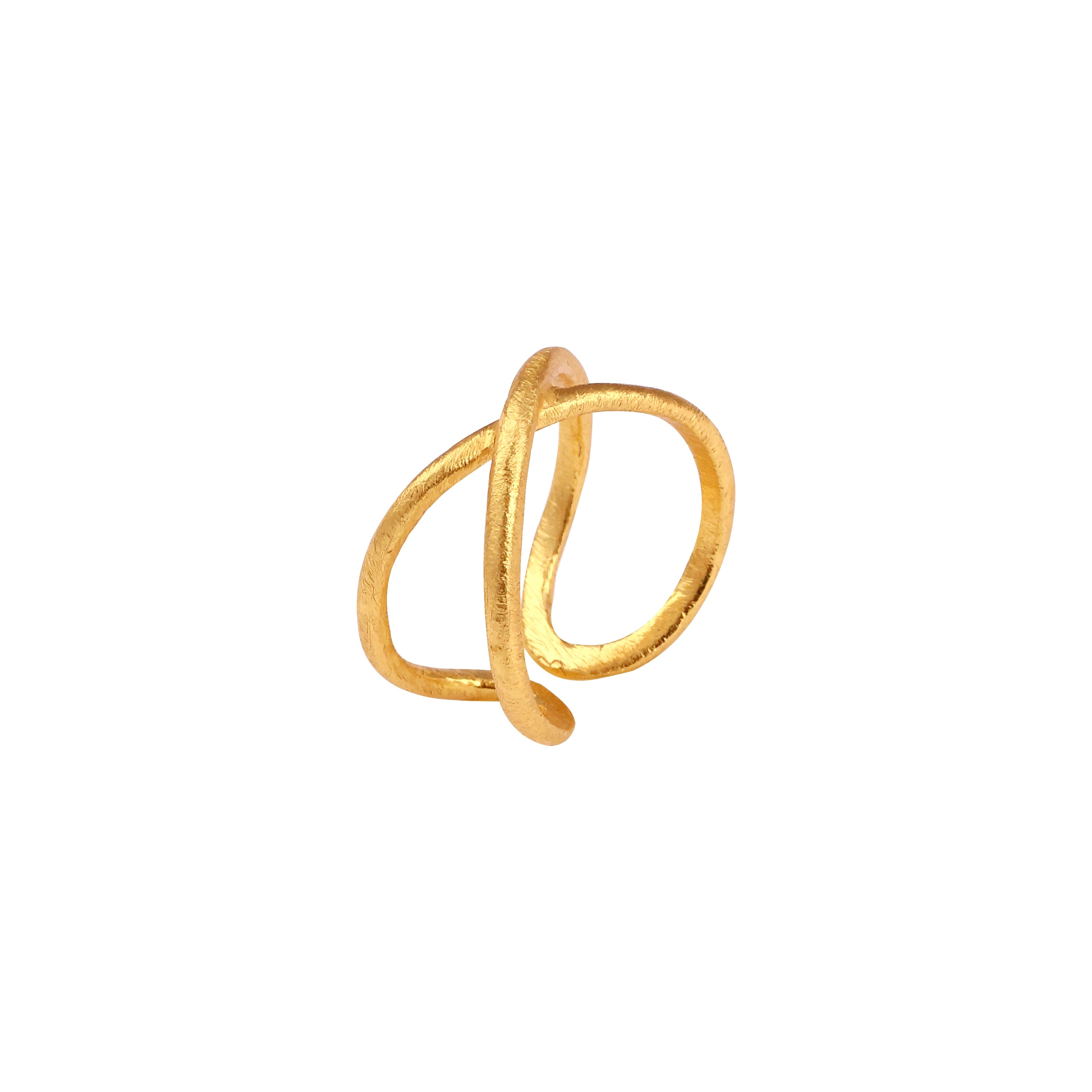 Gen-X Ring, gold plated, handcrafted gemstone rings Singapore