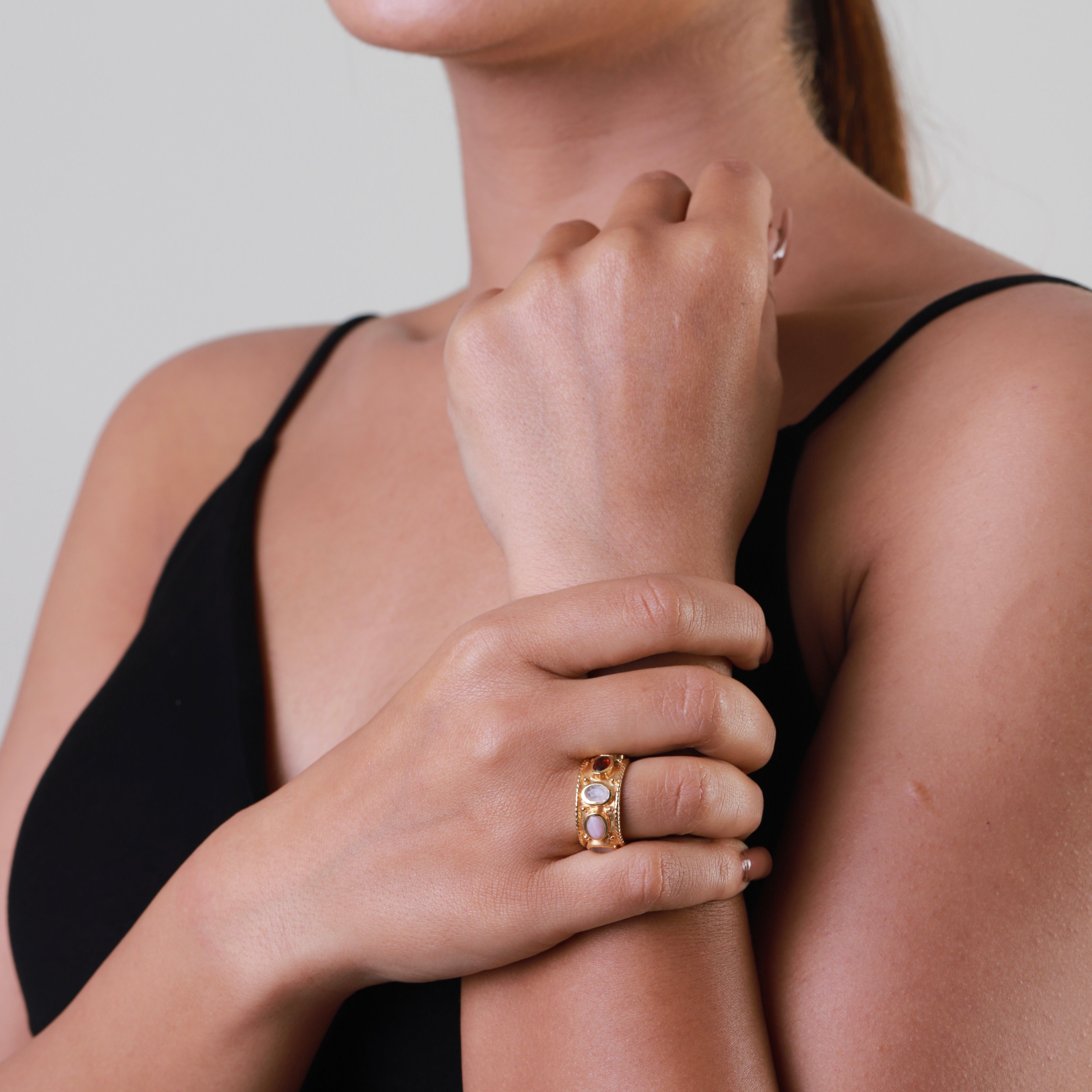 Tutti Frutti Mezzano Ring in Pinks