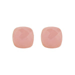 Earrings - Rose Quartz Naked Stud