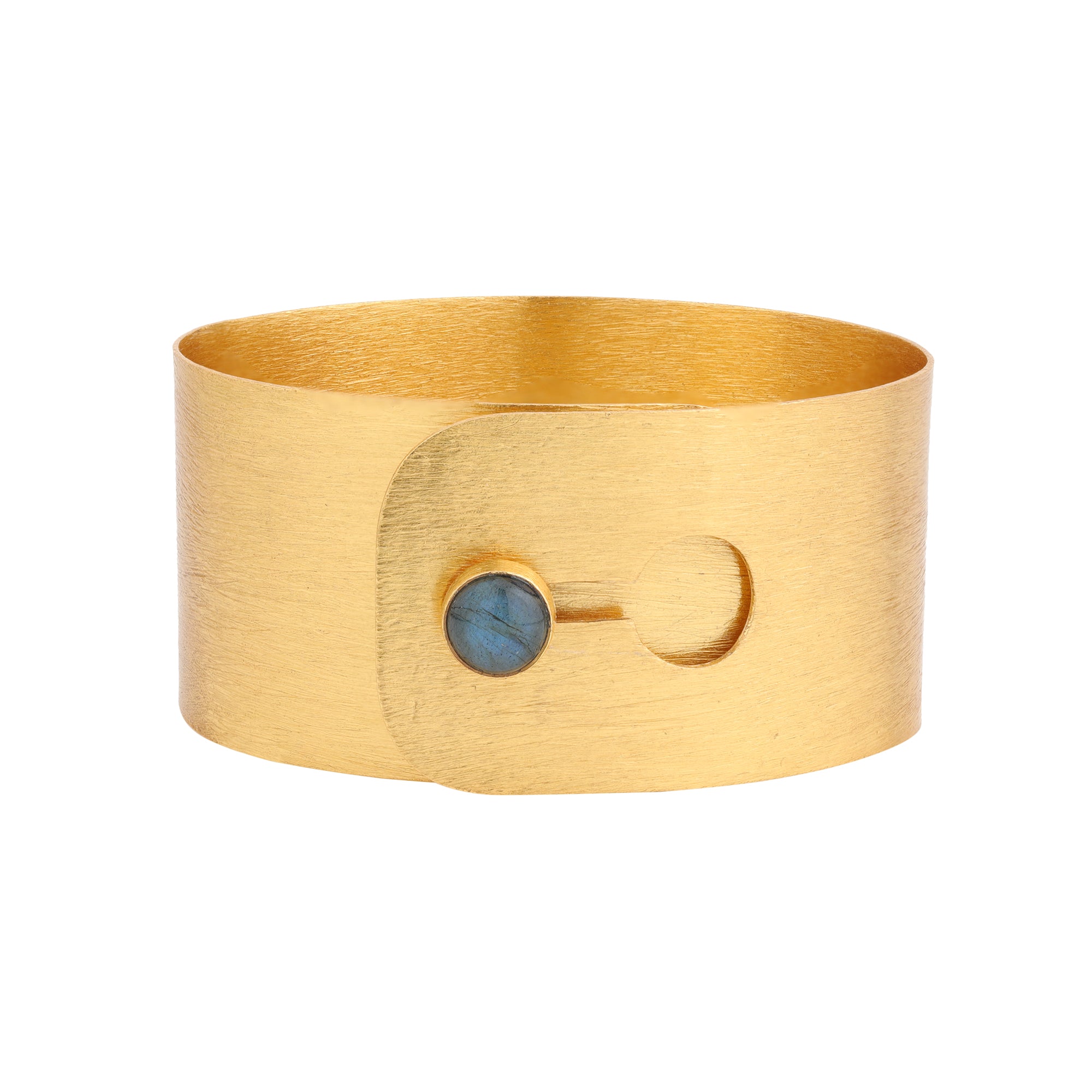 Secret Passage Wide Cuff in Labradorite