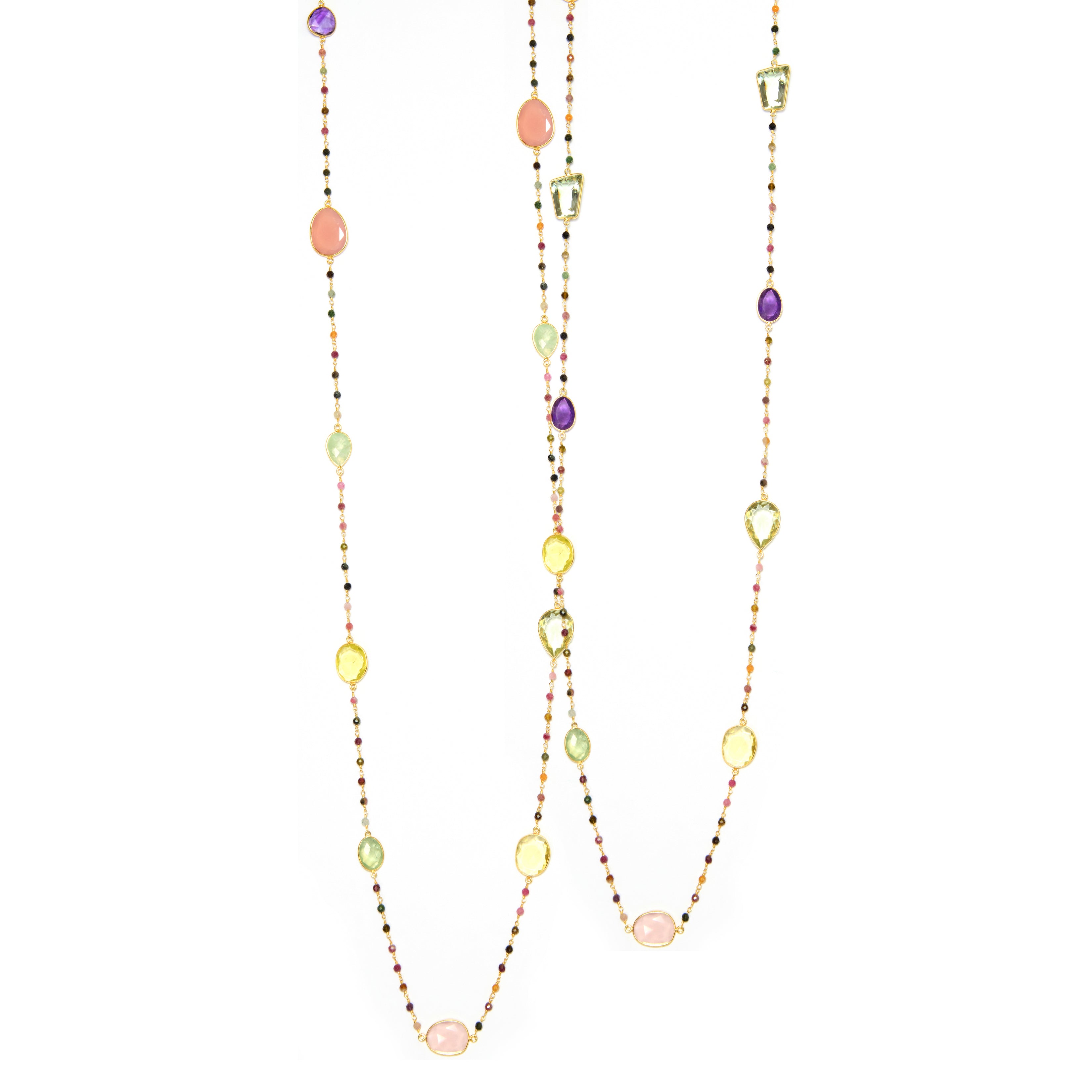 Statement gemstone necklace from Uber Rani collection