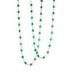 Necklace - Green Onyx & Moonstone