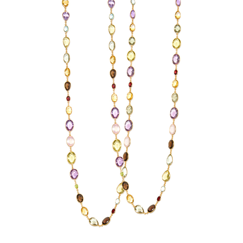 Necklace - Large Multi Gemstone