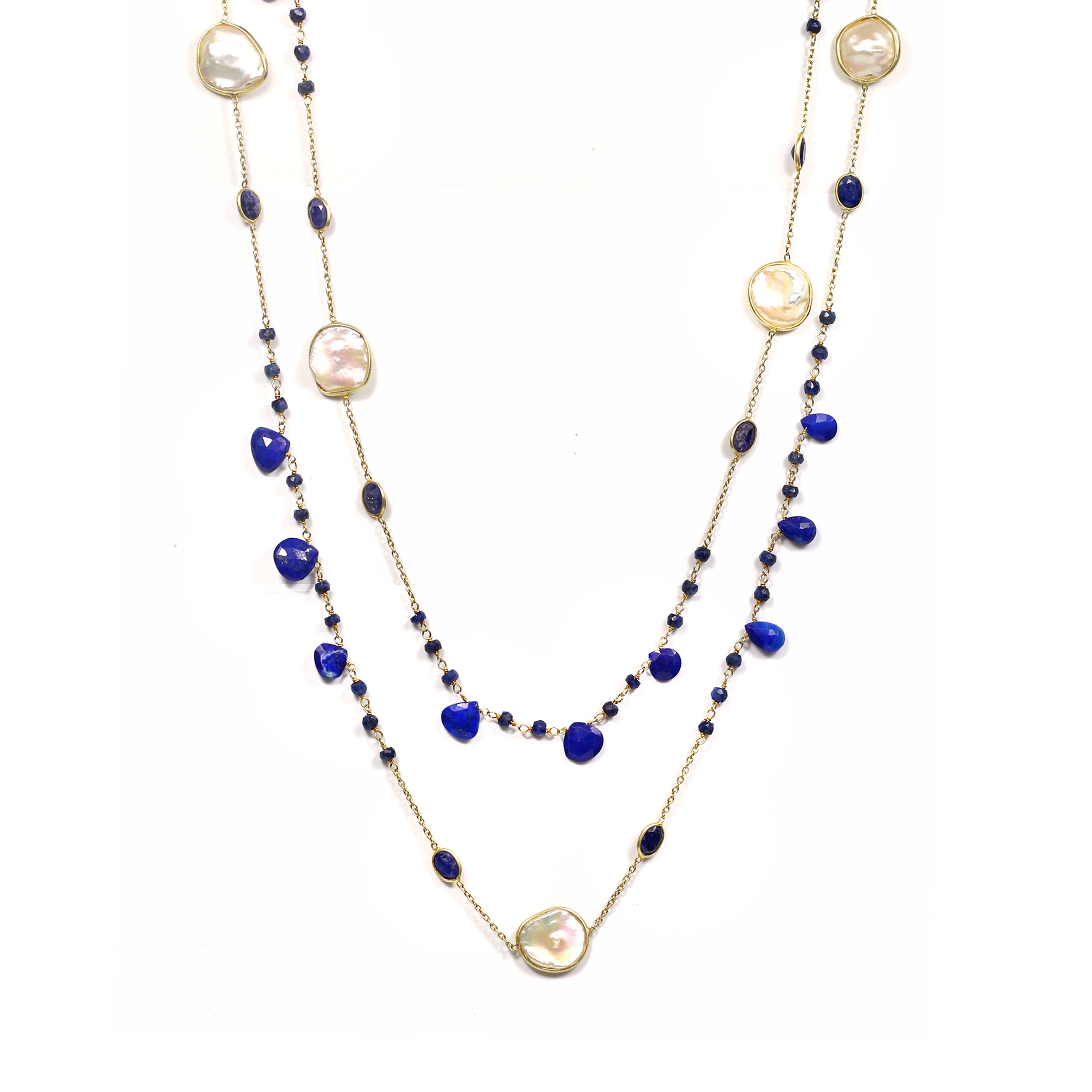 Statement gemstone necklace designed for modern luxury