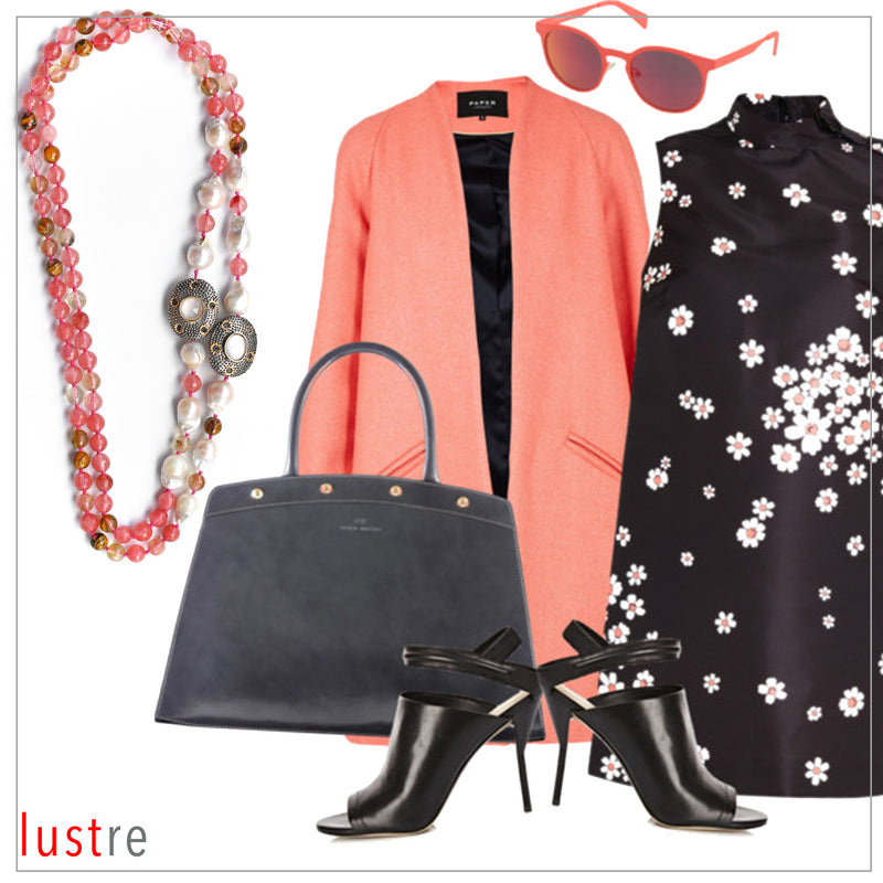 STYLE GUIDE - CORAL & BLACK