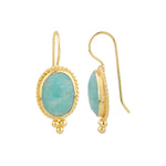 Earrings - Alia in Amazonite