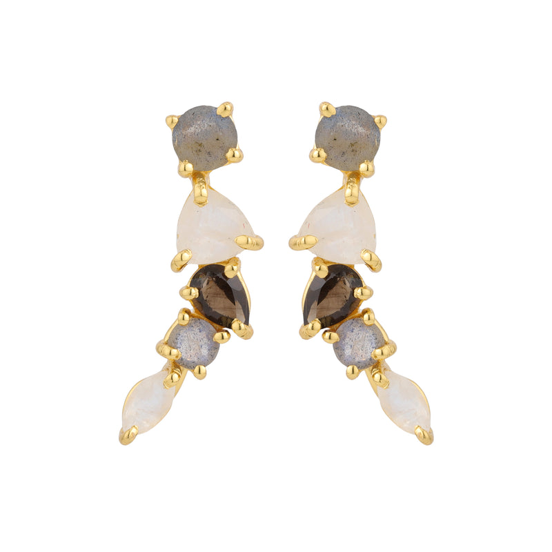 Earrings - Climbers in Neutrals