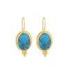 Earrings - Alia in Copper Turquoise