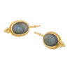 Earrings - Alia in Labradorite