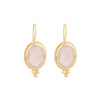 Earrings - Alia in Rose Quartz