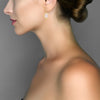 Earrings - Alia in Rose Quartz