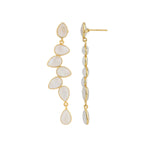 Earrings - Moonstone Chandelier