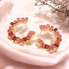 Earrings  - Open Gemstone Hoops