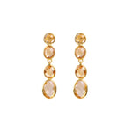 Earrings - Citrine Chandelier