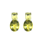 Earrings - Lemon Quartz Duo