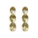 Earrings - Citrine Trio