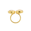 Ring - Double Citrine Faceted