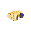 Ring - Constantinople - Lapis Lazuli & Bue Topaz