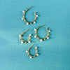Earrings - Dewdrop Hoops - LAST PIECE