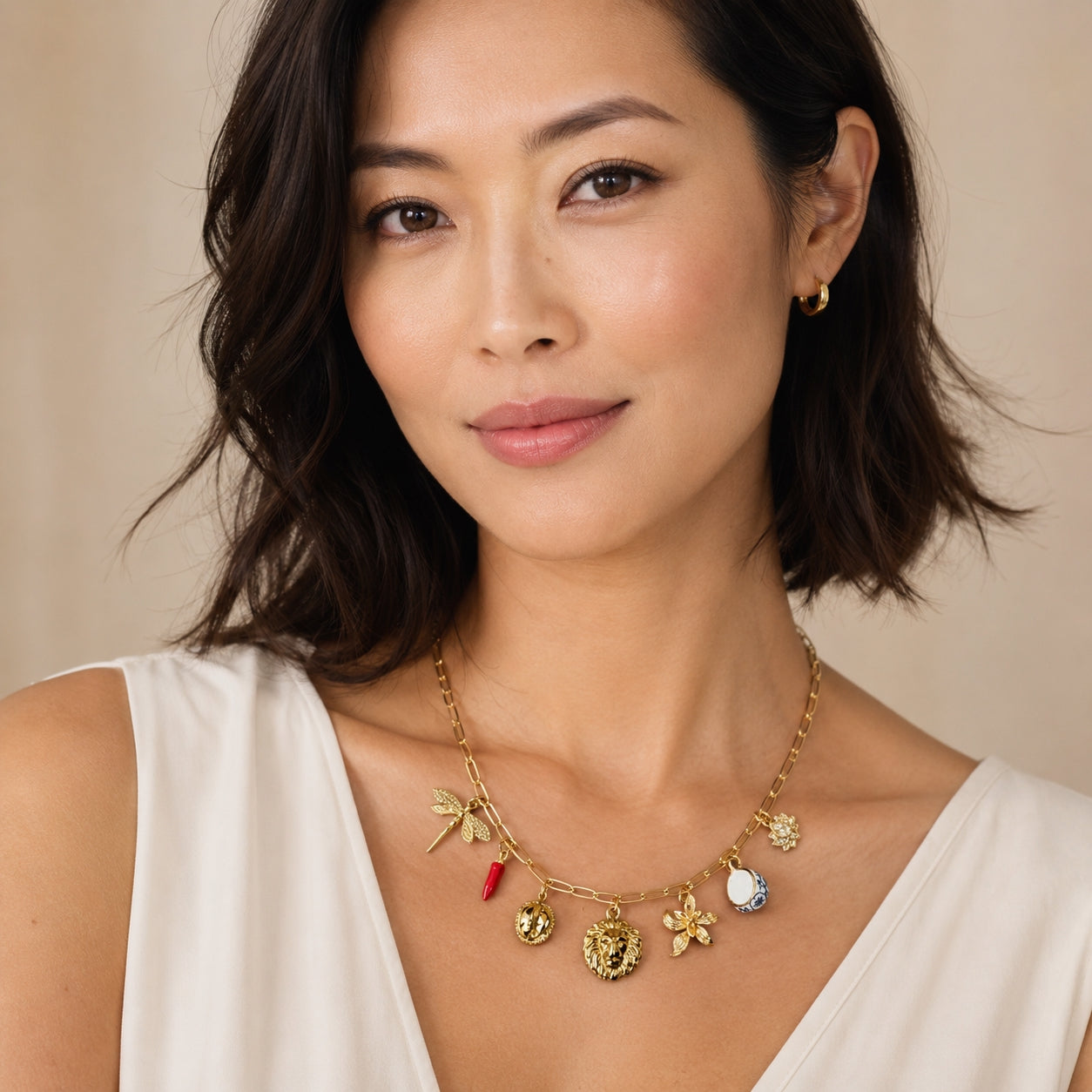 Dreamweaver Singapore Charms Necklace
