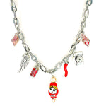 Necklace - Dreamweaver - Charm Necklace - Rhodium