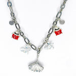 Necklace - Dreamweaver - Charm Necklace - Rhodium