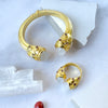 Cuff - Constantinople - Nacre and Moonstone