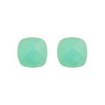 Earrings - Aqua Chalcedony Naked Stud