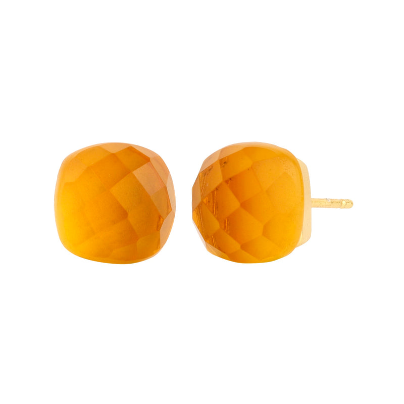 Earrings - Citrine Naked Stud