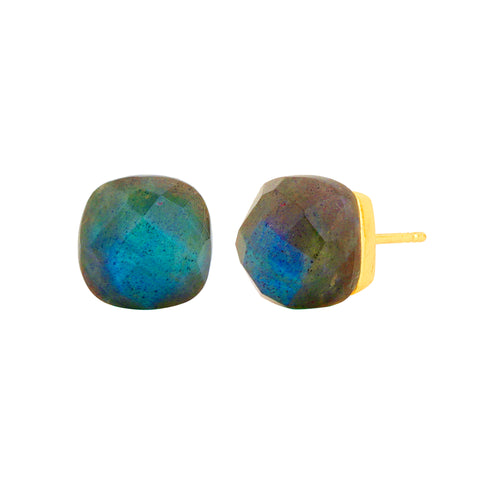 Earrings - Labradorite Naked Stud