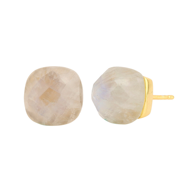 Earrings - Moonstone Naked Stud