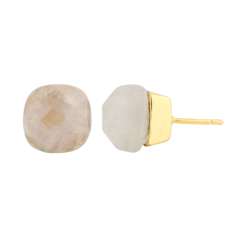 Earrings - Moonstone Naked Stud