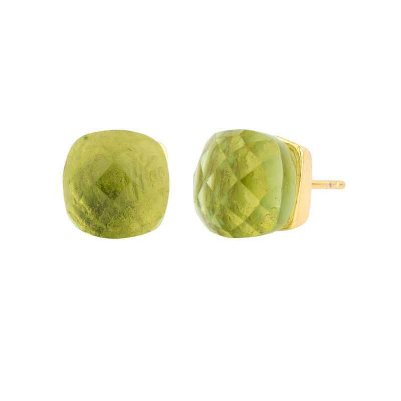 Earrings - Prasiolite Naked Stud