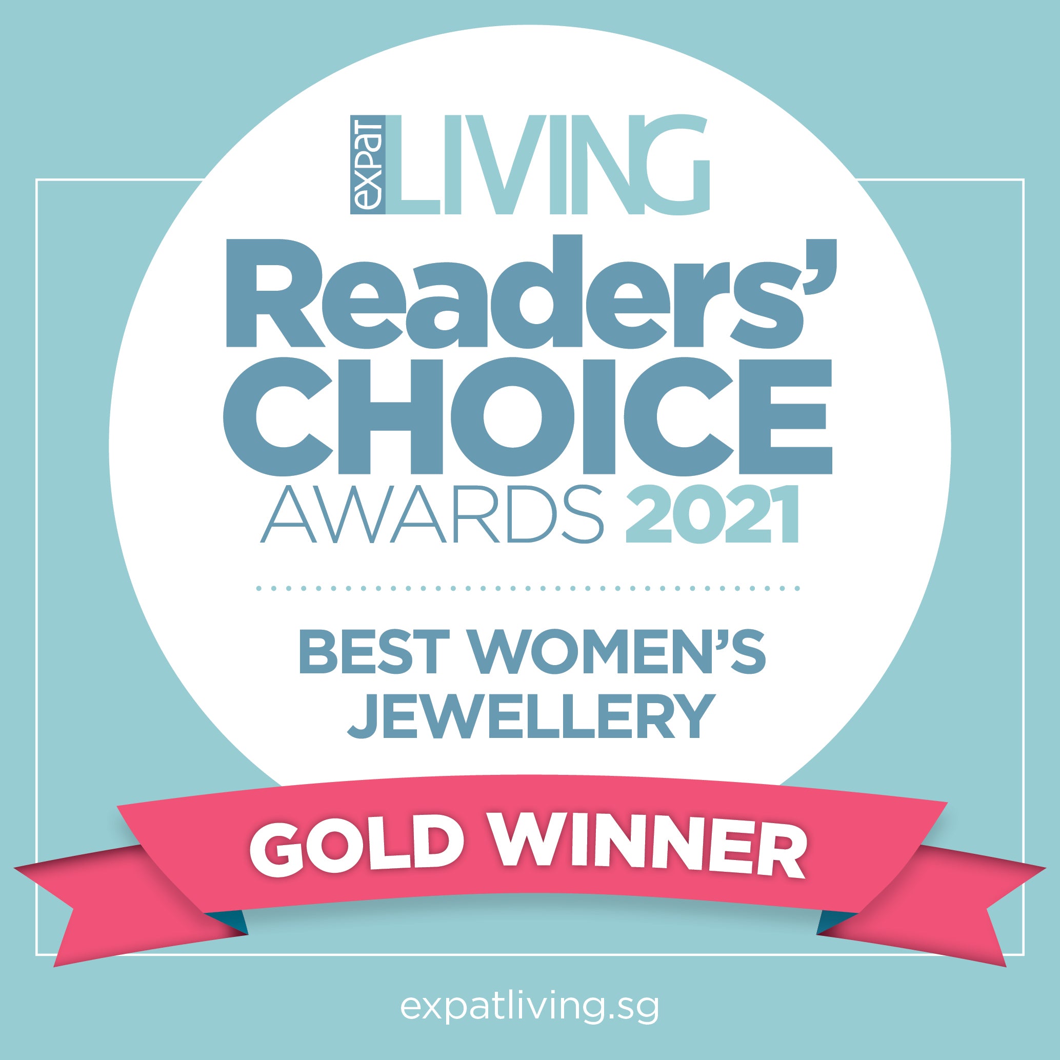 Lustre jewellery gold decal branding image