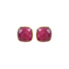 Earrings - Amie Ruby Stud