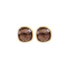 Earrings - Amie Smoky Quartz Stud