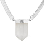 Necklace - Monolith in Clear Crystal Quartz