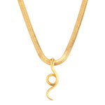 Necklace - Slither Coiled Serpentine