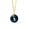 Necklace - Black Onyx on Link Chain