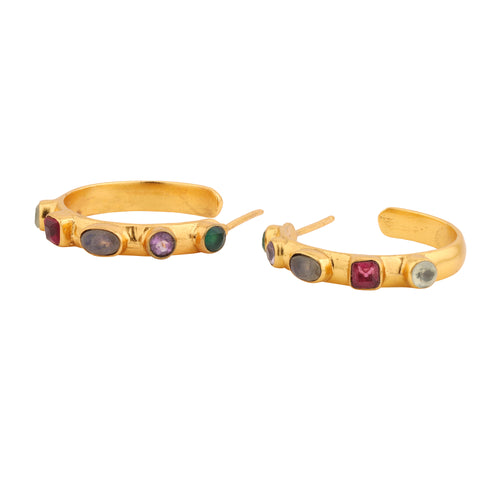 Earrings - Tutti Frutti Piccolo Hoops