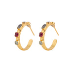 Earrings - Tutti Frutti Piccolo Hoops