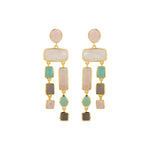Earrings - Chandelier in Pastels
