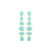 Earrings - Aqua Chalcedony Chandelier