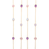 Necklace - Amethyst, Moonstone & Rose Quartz