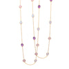 Necklace - Amethyst, Moonstone & Rose Quartz