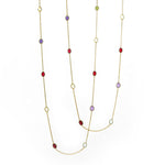 Necklace - Mini Multi Gemstone Station