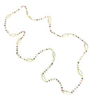 Necklace - Tourmaline Beads & Biwa Pearls
